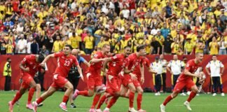 Suíça bate Colômbia nos pênaltis e avança às quartas após 72 anos