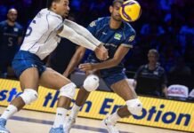 Seleção masculina perde e pode dar adeus à Liga das Nações de vôlei