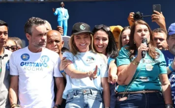 Celina defende obras viárias e saúde