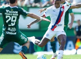 Brasileirão: Chapecoense busca empate com Bahia em jogo de seis gols