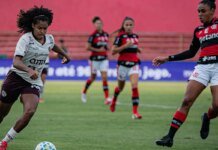Brasileirão Feminino: Flamengo vence Ferroviára nas quartas por 1 a 0