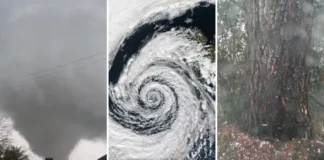 Alerta, aulas suspensas e tornado: veja os impactos do ciclone-bomba pelo país