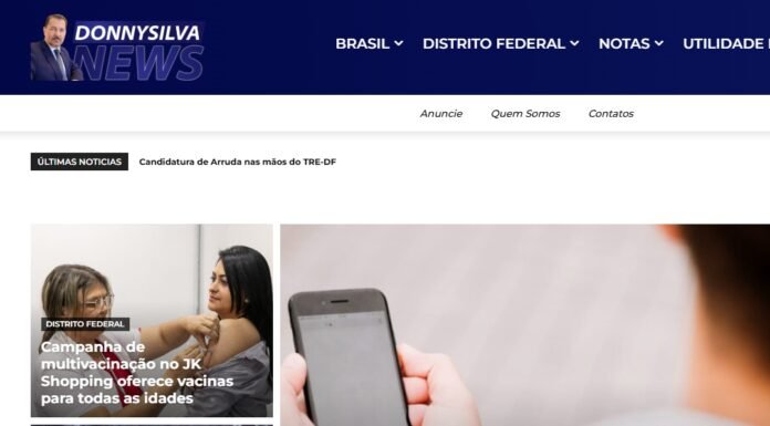 Site do jornalista Donny Silva é hackeado