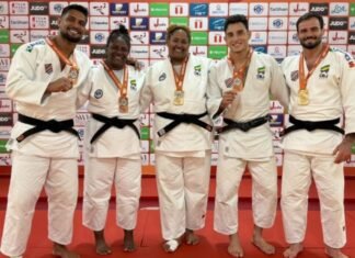 Brasil é campeão geral do Grand Prix de judô no Peru com 11 medalhas