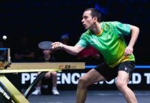 Calderano derrota japonês e vai às oitavas do Europe Smash, na Suécia