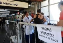 Ministério da Saúde reforça chamamento para vacina contra o sarampo