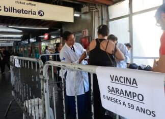 Ministério da Saúde reforça chamamento para vacina contra o sarampo