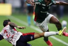 Libertadores: Palmeiras cede empate no fim e tropeça no Cerro Porteño