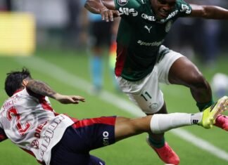Libertadores: Palmeiras cede empate no fim e tropeça no Cerro Porteño