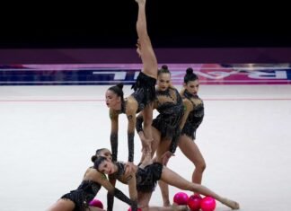 Ginástica rítmica: Brasil é bronze e garante vaga em Los Angeles 2028
