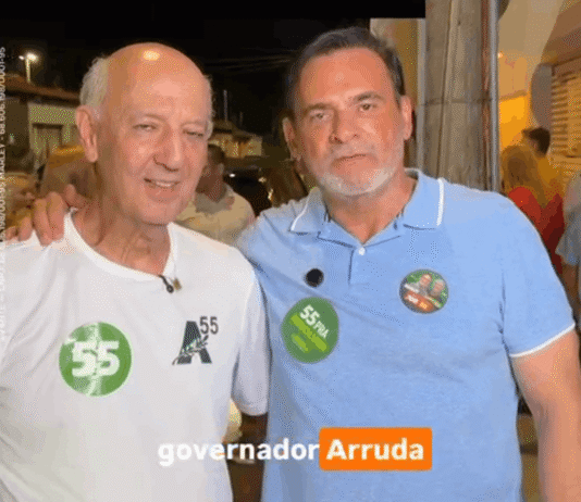 Arruda recorre ao TSE e pede voto em Marley ao Senado