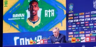 Ancelotti convoca 26 jogadores para amistosos da Seleção Brasileira