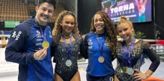 Brasil fecha Copa do Mundo de ginástica com mais cinco pódios