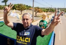 Carreata de Izalci reúne 300 carros em Planaltina e Arapoanga
