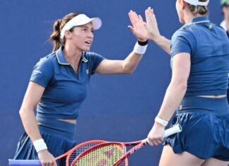 Luisa Stefani vai às quartas de final nas duplas femininas do US Open