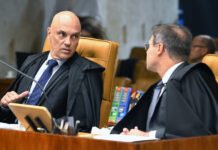 Moraes e Mendonça batem boca e quase saem na mão no STF