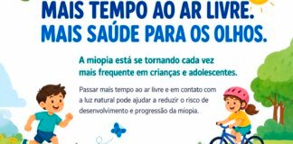 Oftalmologistas alertam para uso de telas e a miopia em crianças