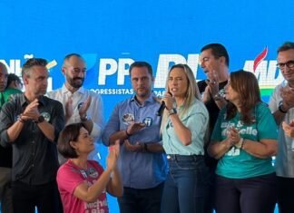 Vídeo: Celina Leão comemora apoio dos candidatos do Avante