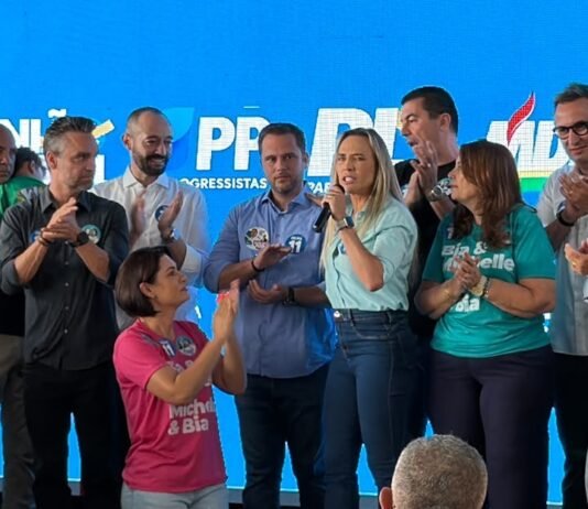 Vídeo: Celina Leão comemora apoio dos candidatos do Avante
