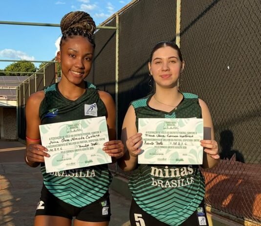 Da base ao profissional: amizade e dedicação marcam trajetória de Maria Clara e Anna Clara no vôlei