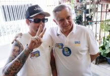 Izalci Lucas percorre Candangolândia, Guará e Núcleo Bandeirante