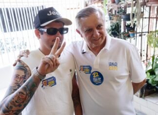 Izalci Lucas percorre Candangolândia, Guará e Núcleo Bandeirante