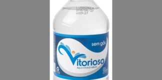 Anvisa interdita água mineral da marca Vitoriosa por conter coliformes