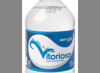 Anvisa interdita água mineral da marca Vitoriosa por conter coliformes