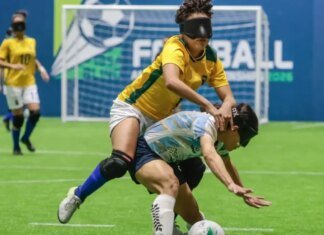 Brasileiras são vice-campeãs da Copa América de futebol de cegas