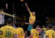 Vôlei: Brasil vence Sul-Americano e está na Olimpíada 2028