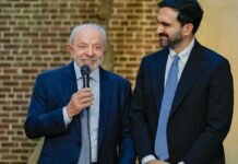 Nos EUA, Lula se reúne com prefeito de Nova York e presidente uruguaio
