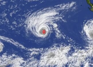 Super El Niño forma três furacões ao mesmo tempo no Pacífico
