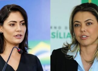 Leila do Vôlei e Michelle Bolsonaro em empate técnico