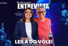 Entrevista: Leila do Vôlei fala com Helio Rosa, hoje (21) ás 19 no O Xadrez da Política