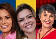 Datafolha: Michelle 22%, Leila 19% e Bia 15% no Senado