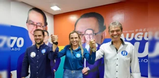 Subida de Celina nas pesquisas reflete nova composição do palanque, como a adesão massiva do Avante