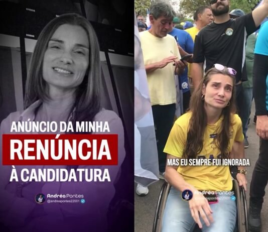 Andréa Pontes renuncia, fala em falta de assistência de Bia Kicis e PL deve cortar homem da nominata