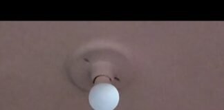 Por que a lâmpada LED fica meio acesa com o interruptor desligado