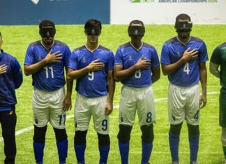 Brasil encara Costa Rica na semi da Copa América de futebol de cegos