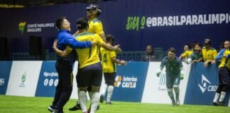 Futebol de cegos: Brasil vai à final da Copa América contra Colômbia