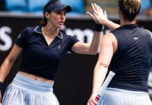 Dupla de Luisa Stefani vence estreia e avança à 2ª rodada do US Open