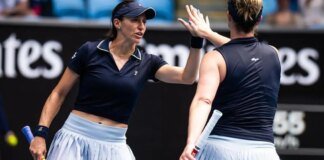 Dupla de Luisa Stefani vence estreia e avança à 2ª rodada do US Open