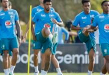 Seleção: Ancelotii comanda 1º treino com grupo completo na Austrália