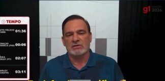 Candidato ao Senado, Marley Mendonça pede pacificação do país em debate no G1