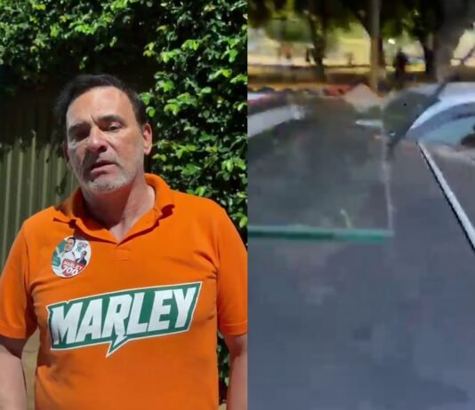 Vídeo: Marley Mendonça relata invasão e tiros em ato na Ceilândia