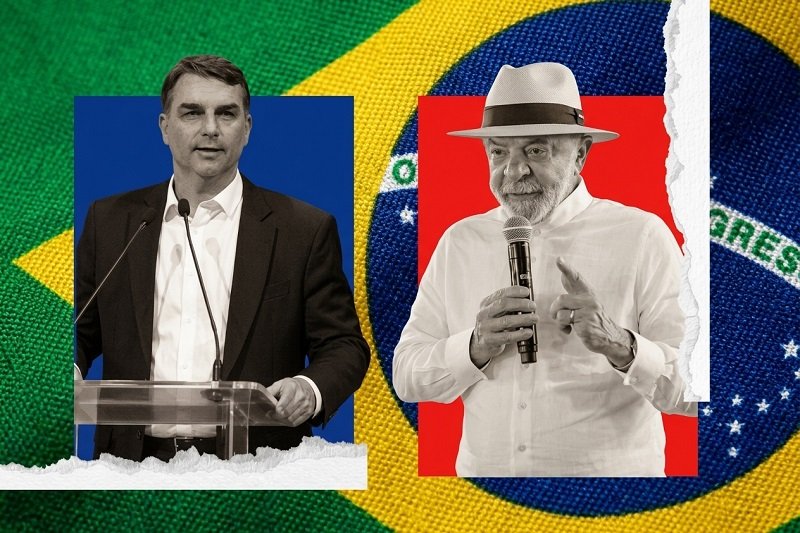 Diferença entre Flávio e Lula varia de 4% a 0,6% – o que dizem as pesquisas a uma semana da eleição