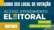 Saiba seu local de votação e o número do seu título