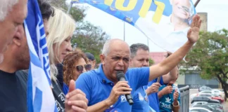 Candidato à reeleição, deputado Pepa faz carreata na Região Norte do DF