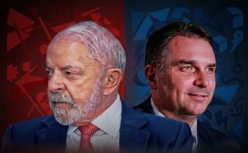 Polymarket: Flávio recua de 81% para 79%, Lula sobe para 23%