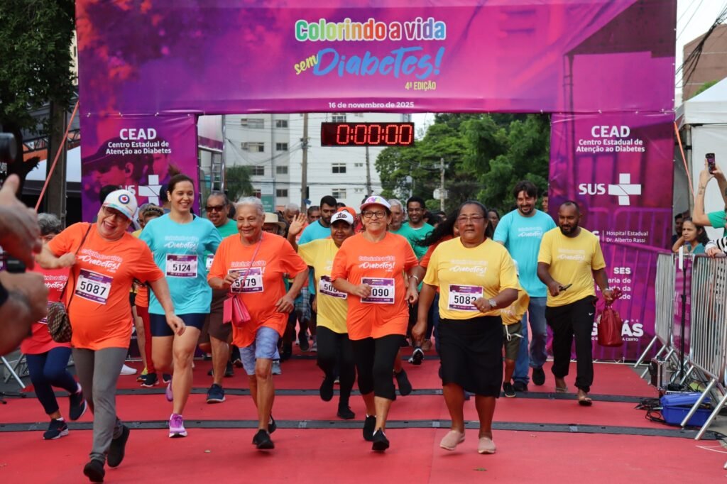 E aí, tá preparado? 5ª edição da Corrida Colorindo a Vida Sem Diabetes do HGG será em 15 de novembro – Portal Goiás